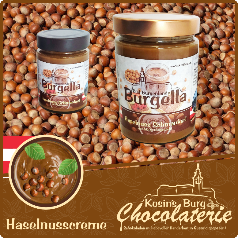 Burgella • Haselnuss Schmankerl