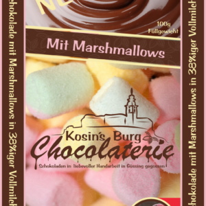 Mini Marshmallow Vollmilchschokolade • Ganze Tafel