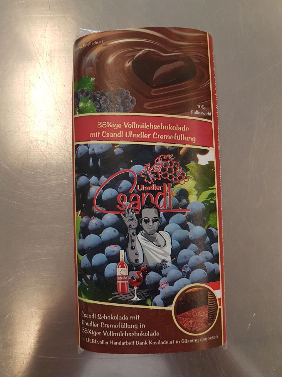 AUFTRAGSARBEIT • Tafel mit Csandl Uhudlercremefüllung – Bild 3