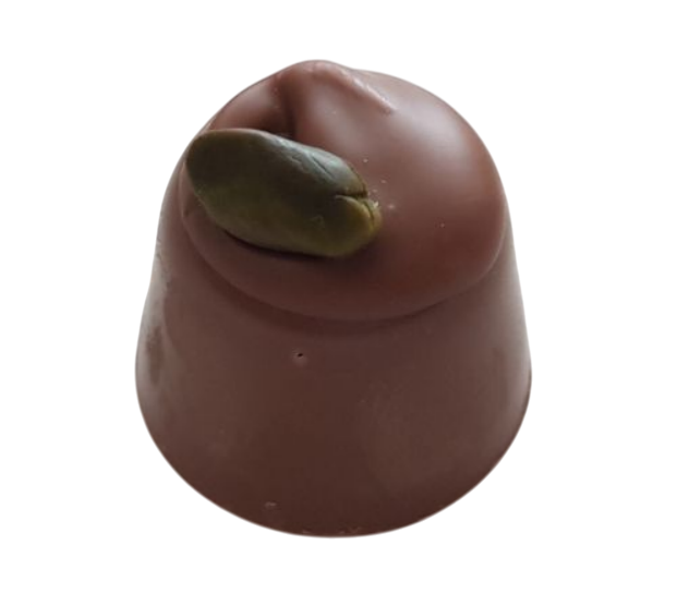 Pistaziencreme Einzelpraline • Vollmilchschokolade
