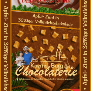 Layout Apfel Zimt VM Apfel Zimt · Vollmilchschokolade · Ganze Tafel
