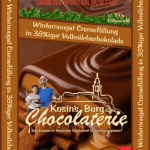 Layout Winternougat Winternougat • Vollmilchschokolade • Ganze Tafel