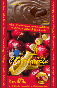 KiBa Cremefüllung • Vollmilchschokolade • Ganze Tafel